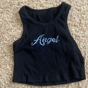 Angle Crop top from SHEIN.